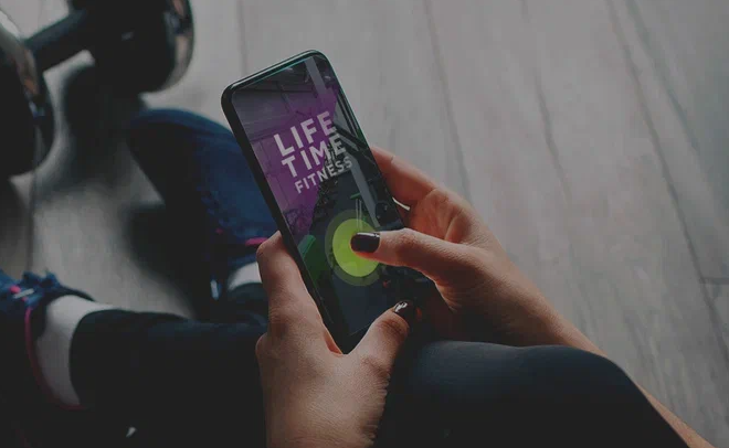 Мобильное приложение Life Time Fitness